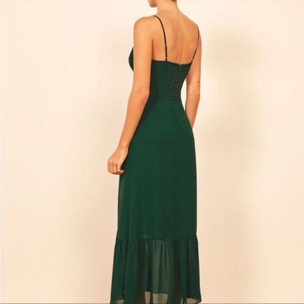 Reformation Emersyn ruffle hem maxi dress - Picture 3 of 9